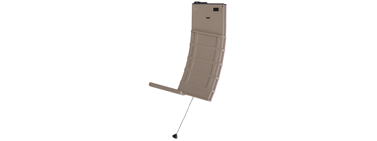 LT-101T MAG M4 FLASH MAGAZINE - 360 RD (COLOR: TAN) - Click Image to Close